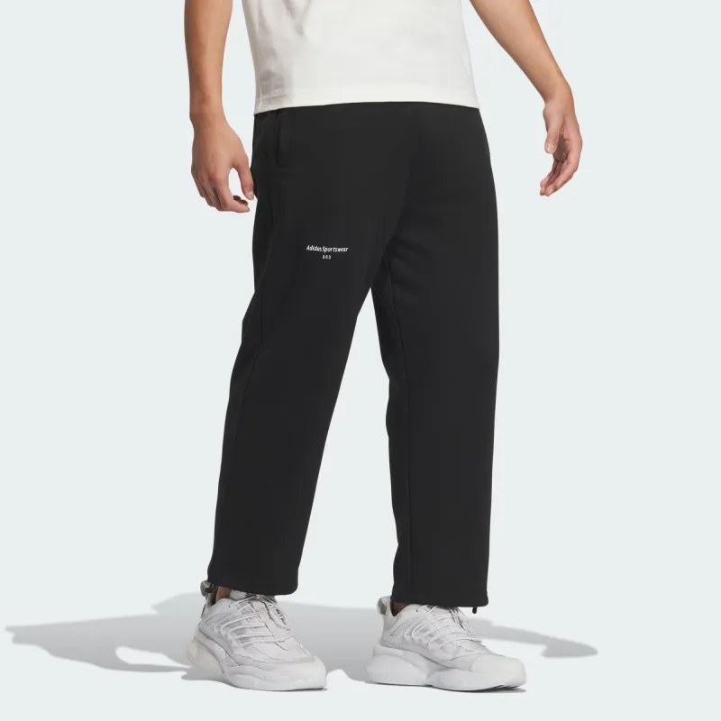 Adidas Knitted Sweatpants Men's Black-3