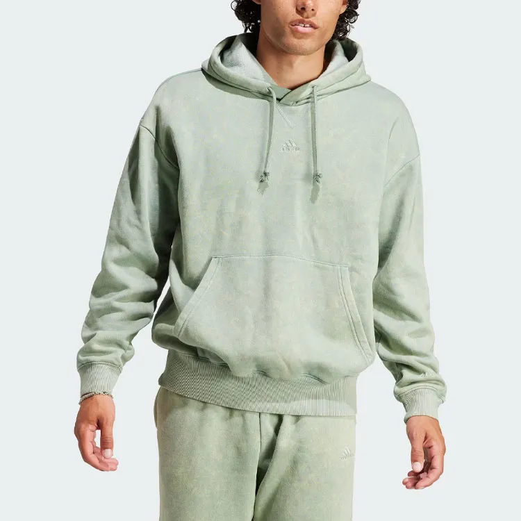 Adidas Free Shipping With AdiClub All Szn Garment Wash Hoodie-1