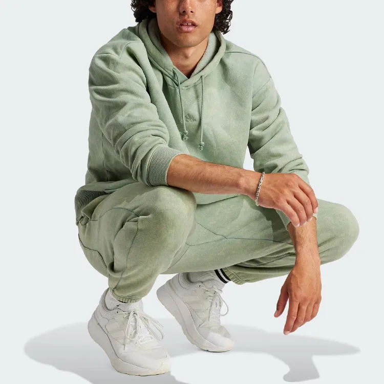 Adidas Free Shipping With AdiClub All Szn Garment Wash Hoodie-2