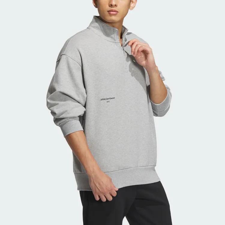 Adidas Jackets Coats Men's Medium Heather Gray-3
