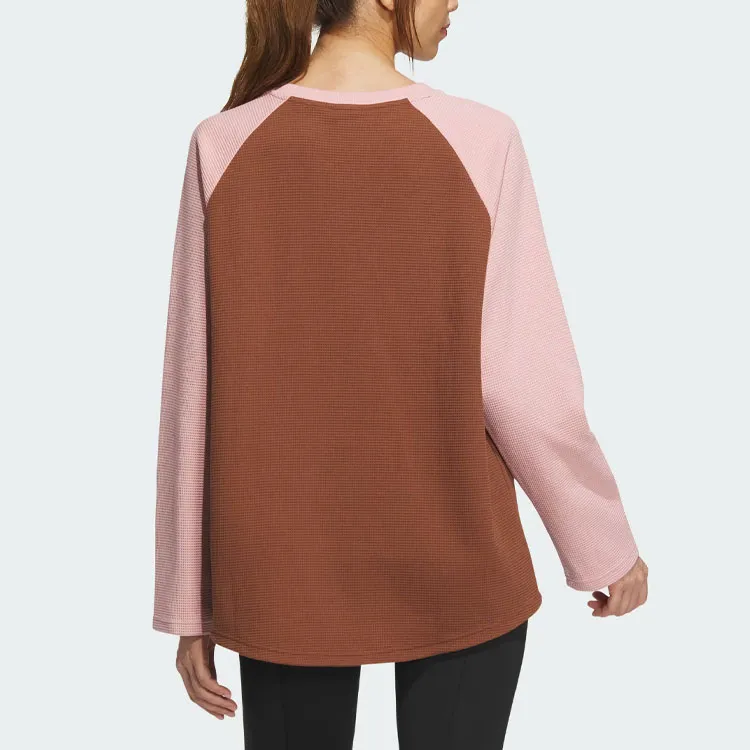 Adidas Originals Raglan Sleeve T Shirt Women's Brown-2