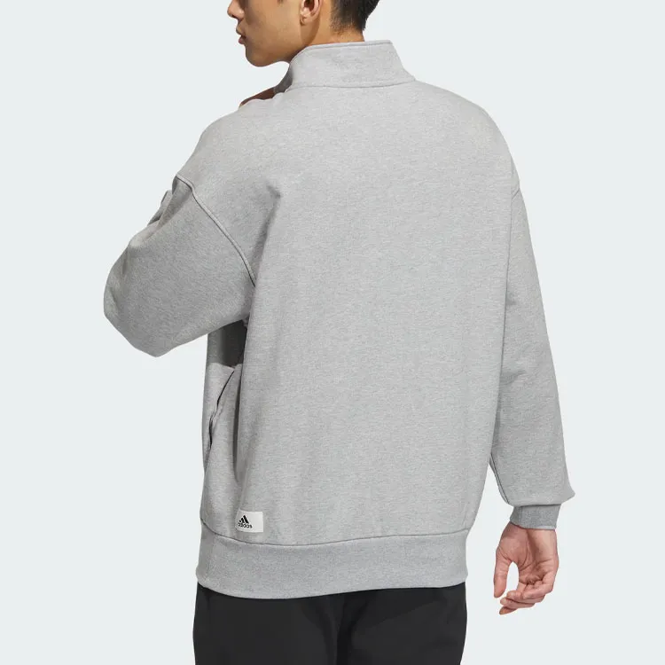 Adidas Jackets Coats Men's Medium Heather Gray-2