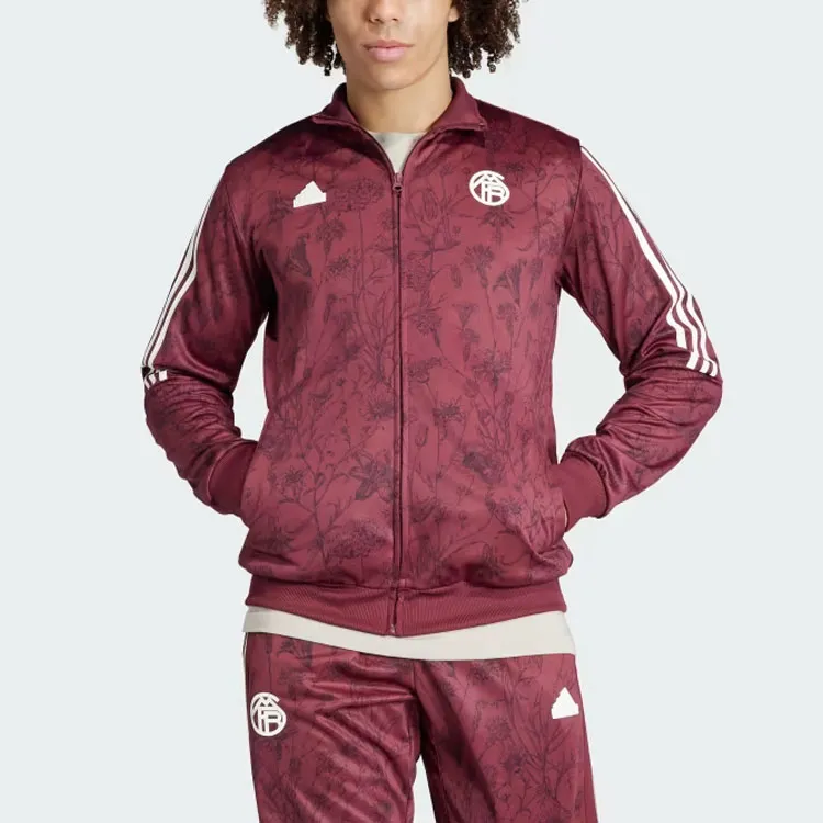 Adidas FC Bayern Jackets Men Dark Red-1
