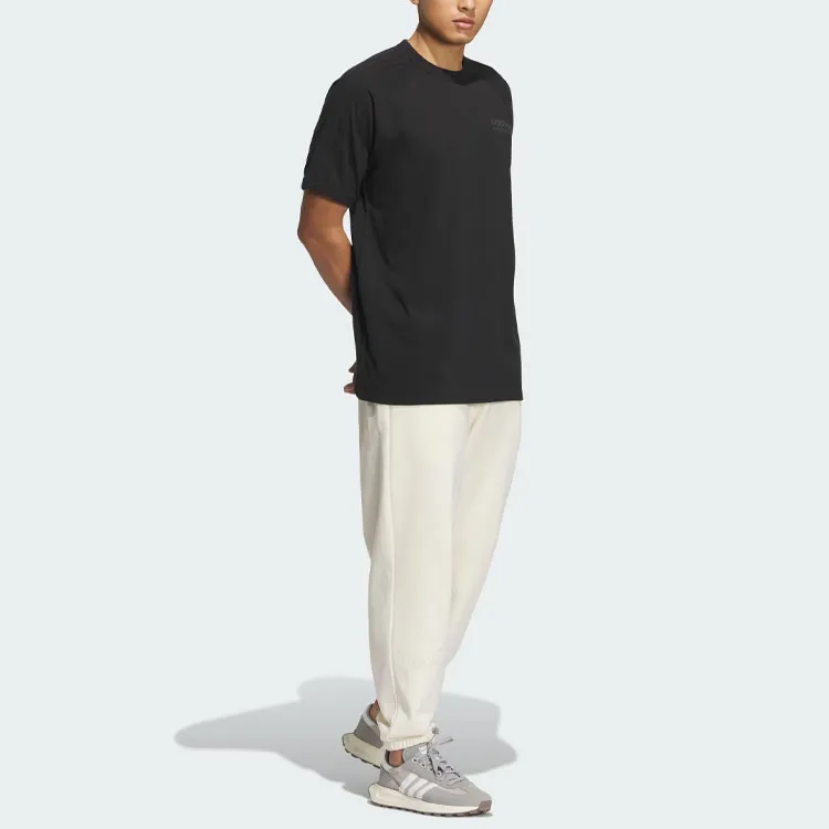 Adidas Originals BADGE KNIT Knitted Sweatpants Men Ivory-2