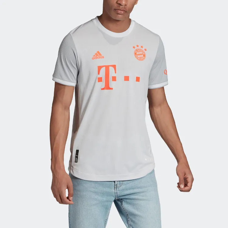 Adidas Bayern Munich Soccer Jerseys Men Gray-2