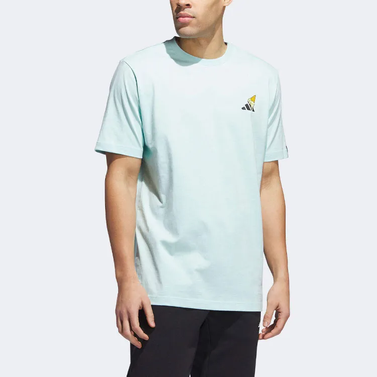Adidas T Shirts Men Light Blue-2