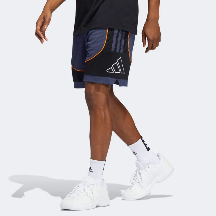 Adidas Basketball Shorts Men Dark Blue-3