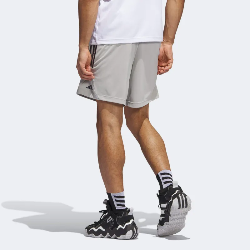 Adidas Basketball Shorts Men Gray-2