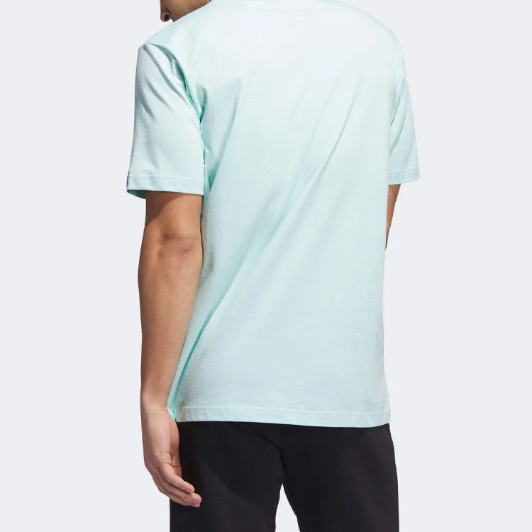 Adidas T Shirts Men Light Blue-3
