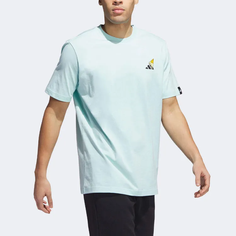 Adidas T Shirts Men Light Blue-1