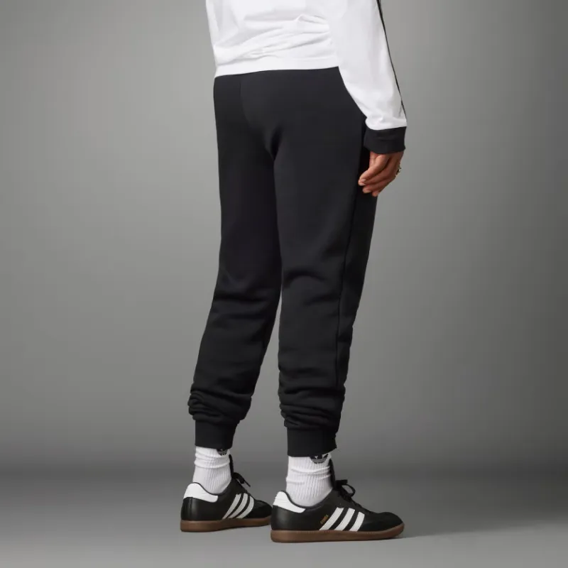 Adidas FW23 Manchester United Essentials Trefoil Pants Knitted Sports Pants Men's Black-2