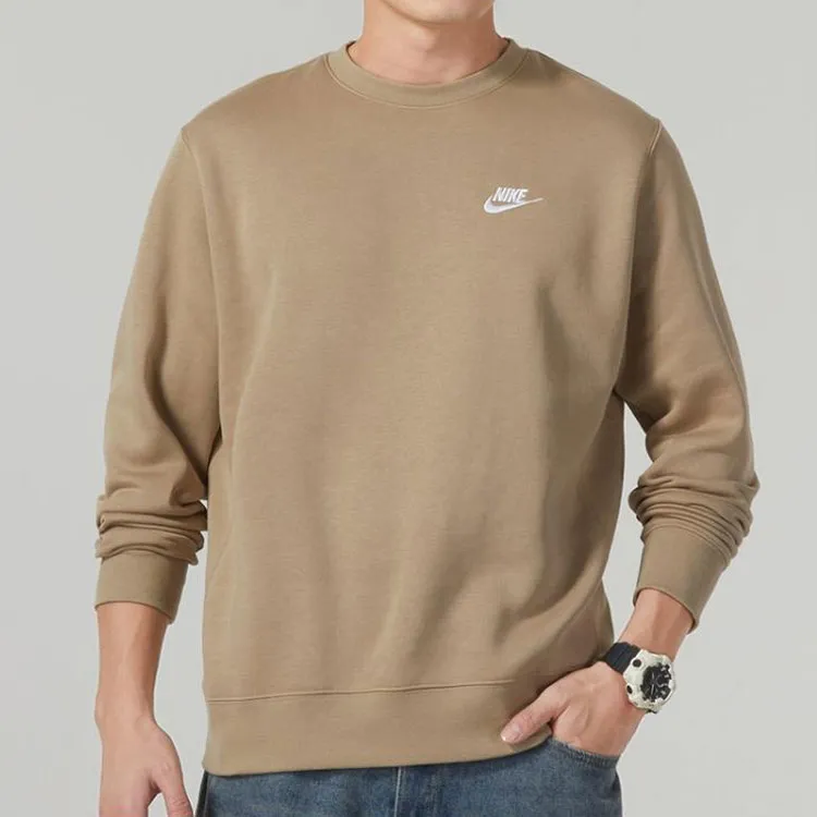 Nike Sweatshirts Men Khaki-2