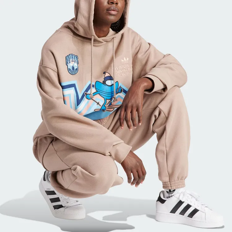 Adidas Originals Sweatshirt Women's Pink Brown-4