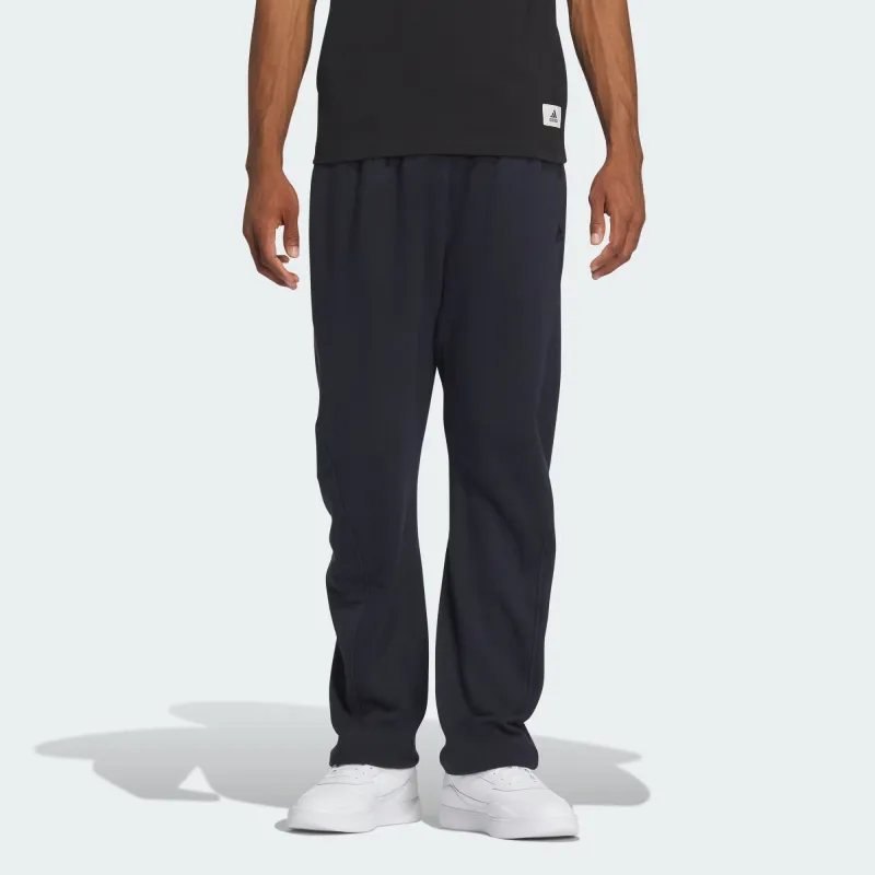 Adidas Knitted Sweatpants Men Legend Ink-2