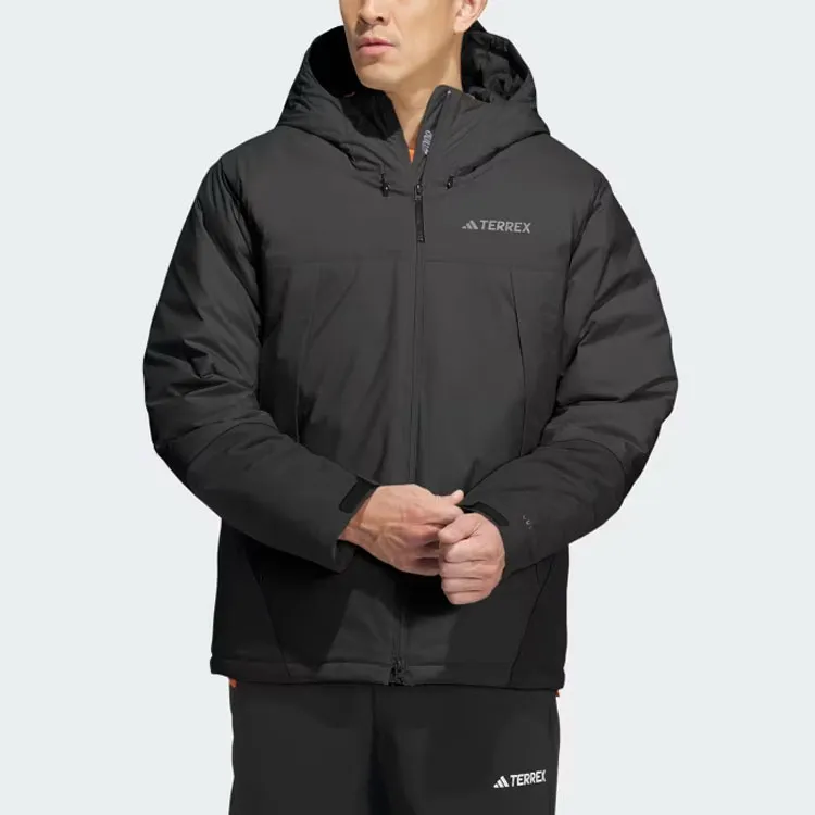 Adidas Down Jackets Men Black-3