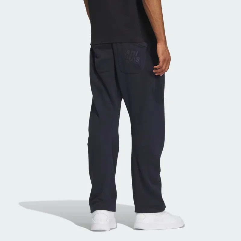 Adidas Knitted Sweatpants Men Legend Ink-1