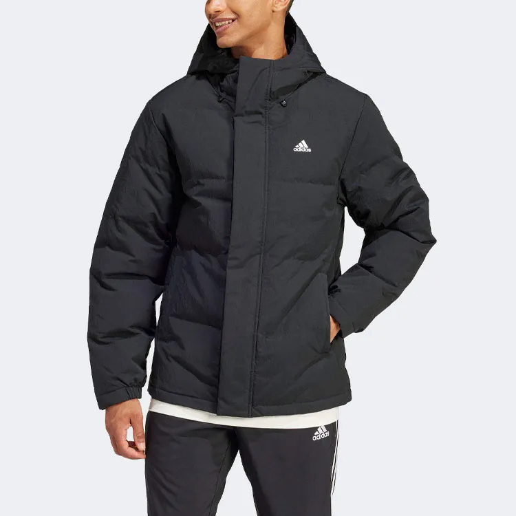 Adidas Regular Daily Down Jacket Men's Black-1