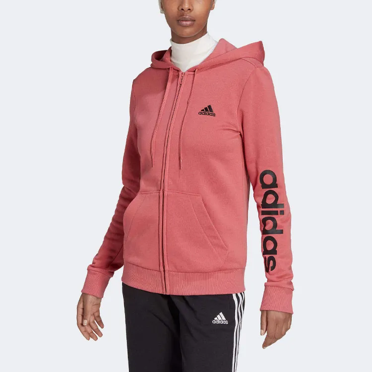 Adidas Essential Sweatshirts Women's Pink-1