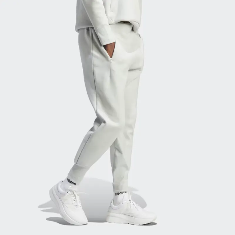 Adidas Z.N.E. Collection Knitted Sweatpants Women's Light Blue-4