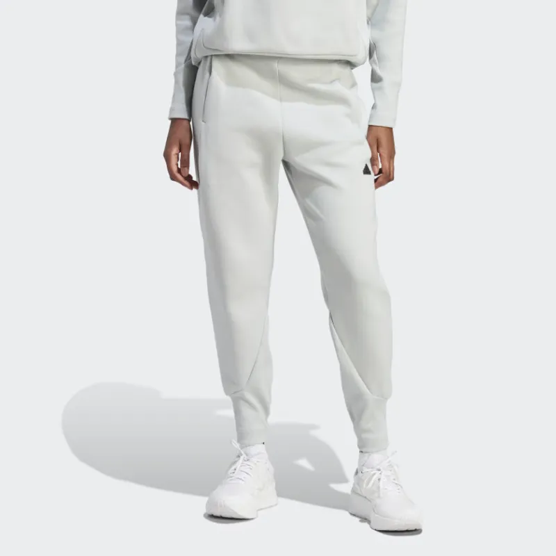 Adidas Z.N.E. Collection Knitted Sweatpants Women's Light Blue-1
