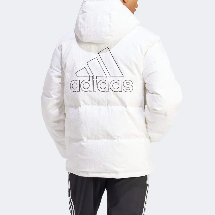 Adidas Regular Daily Down Jackets Men White-2