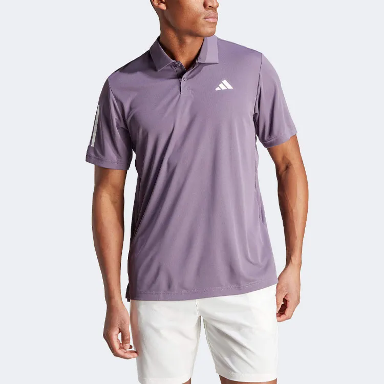 Adidas Polo Shirts Men Purple-1