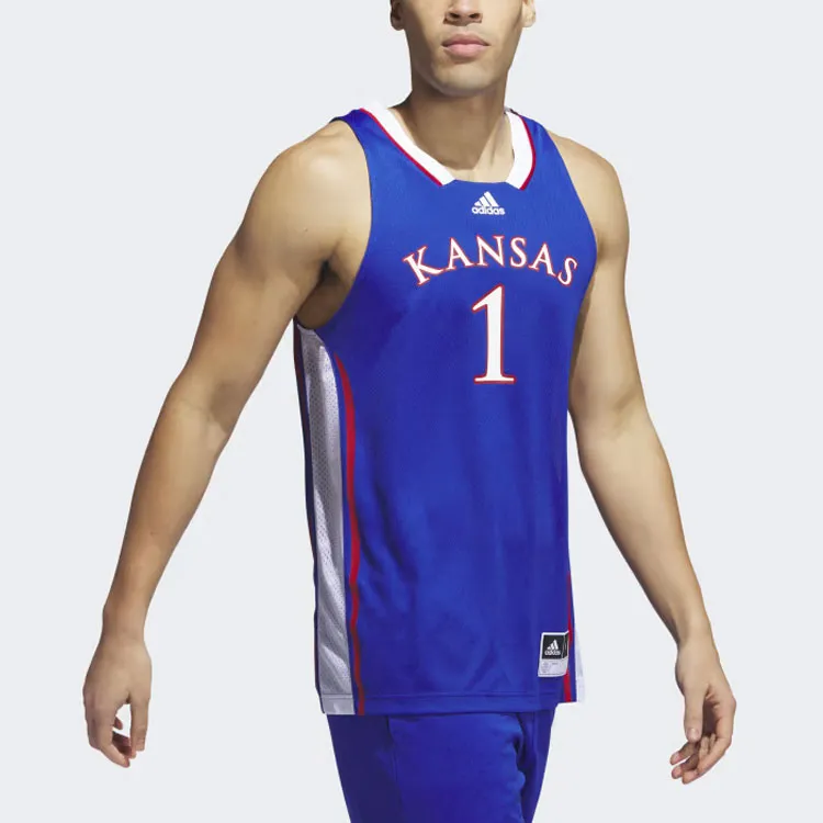 Adidas Jayhawks Swingman Jersey-4