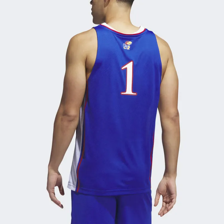 Adidas Jayhawks Swingman Jersey-2