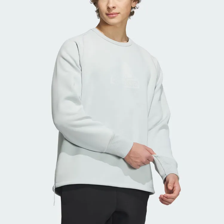 Adidas Sweatshirt Men's Silver Gray-3
