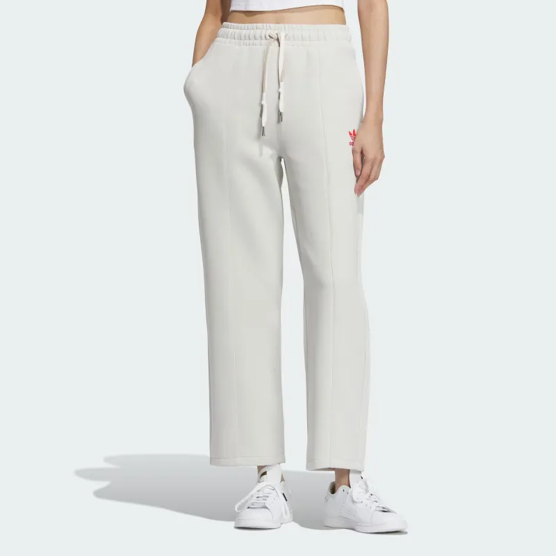 Adidas Originals Knitted Sweatpants Women's Track Gray-1