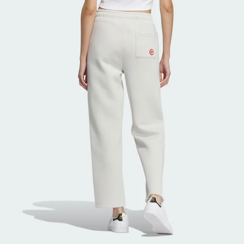 Adidas Originals Knitted Sweatpants Women's Track Gray-2