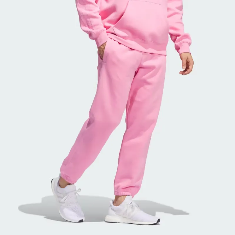 Adidas Knitted Sweatpants Men Pink-3