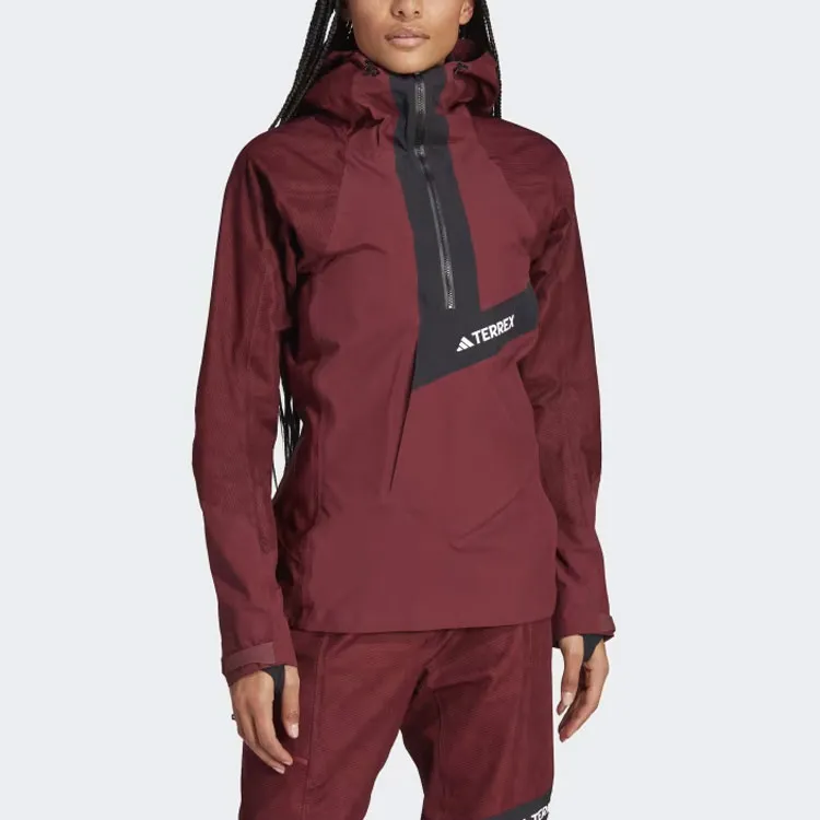 Adidas Free Shipping With AdiClub Terrex Techrock RAIN.RDY Anorak-1