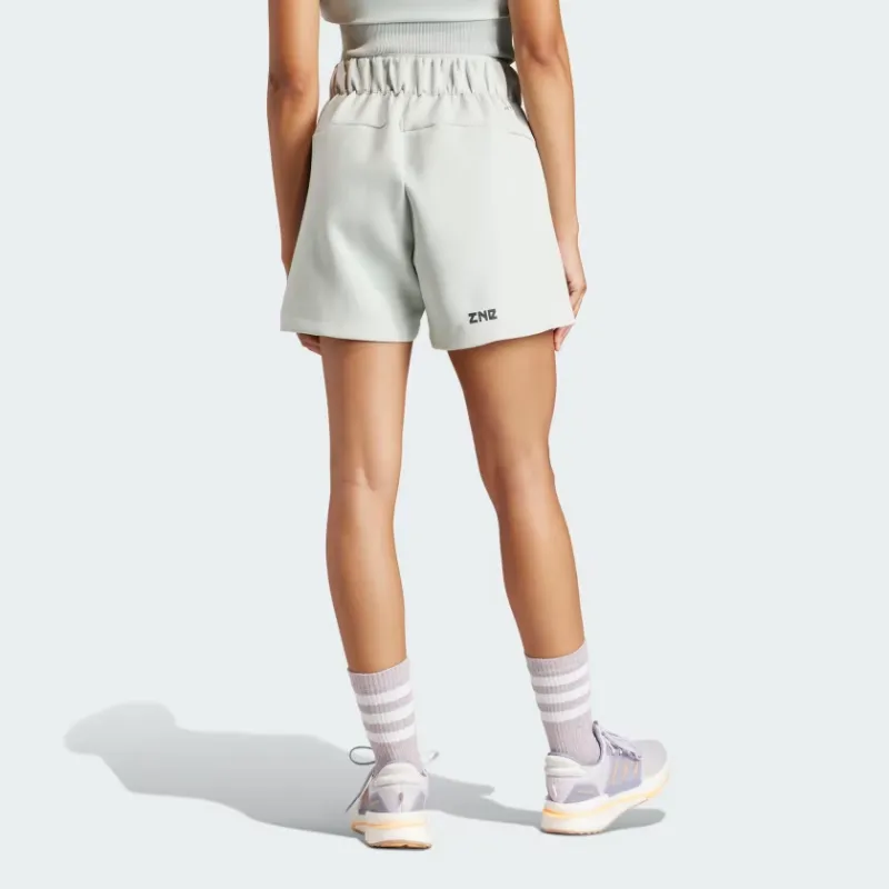 Adidas Z.N.E. Collection Casual Shorts Women's Light Gray-2