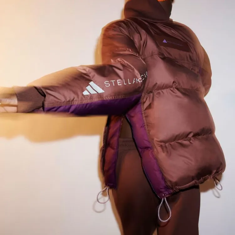 Stella Mccartney X Adidas Jackets Women's Red Brown-4