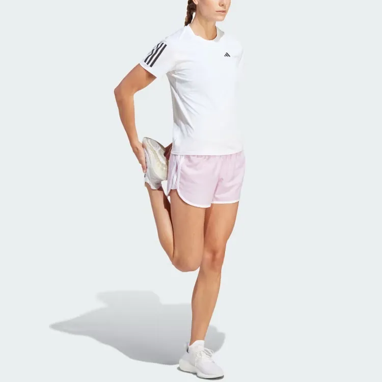 Adidas Marathon 20 Sports Shorts Women's Light Pink-2