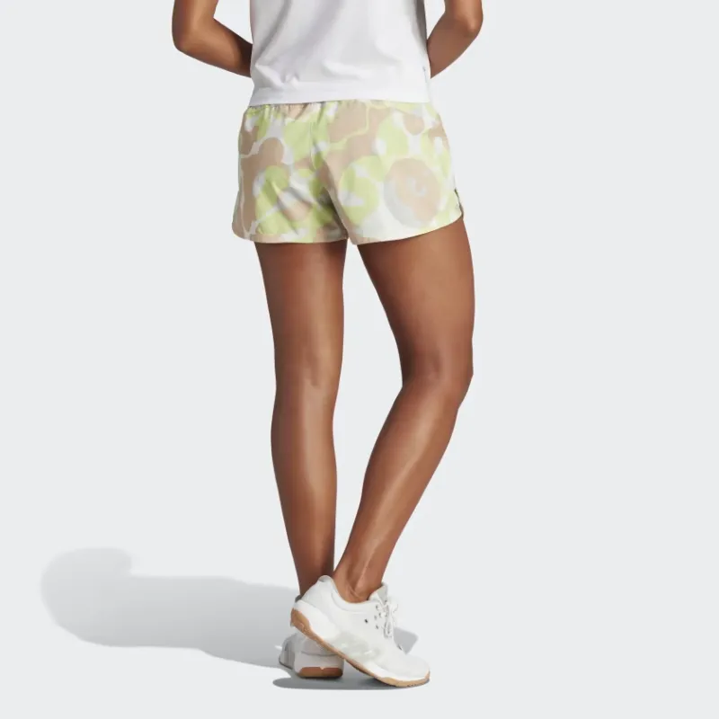 Adidas Essential Casual Shorts Women's Light Green-3