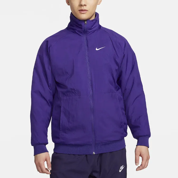 Nike Velvet Jackets Men Purple-2