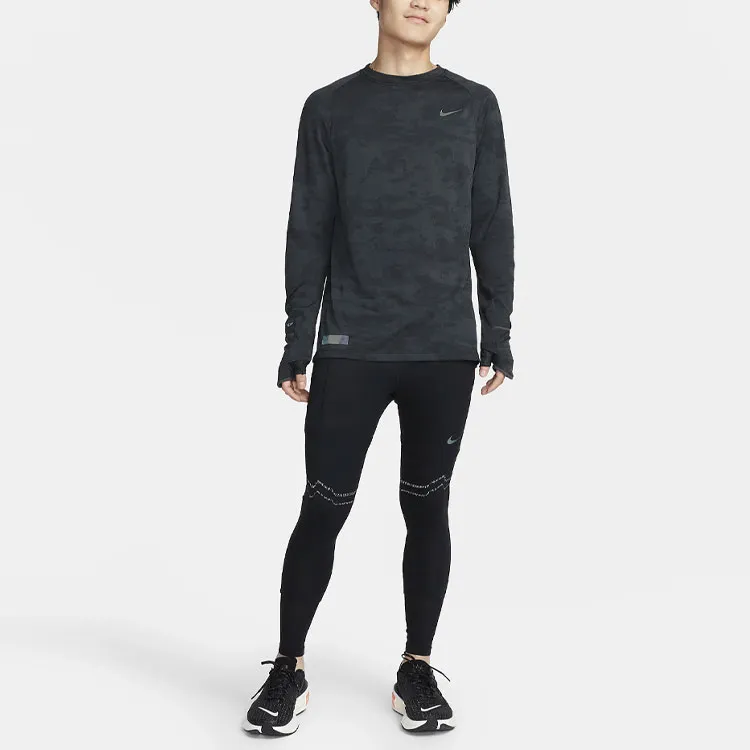 Nike T Shirts Men Black-2