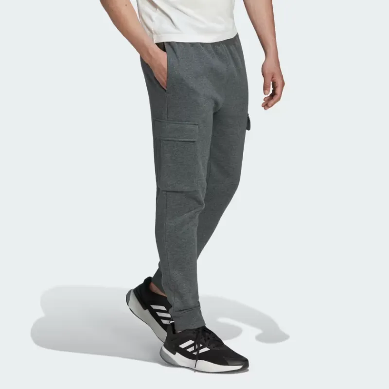 Adidas Essentials Fleece Regular Tapered Cargo Pants-3