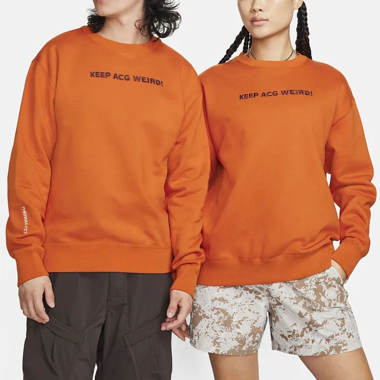 Sweater Nike ACG Therma-FIT Fleece Crew 'Orange'-1
