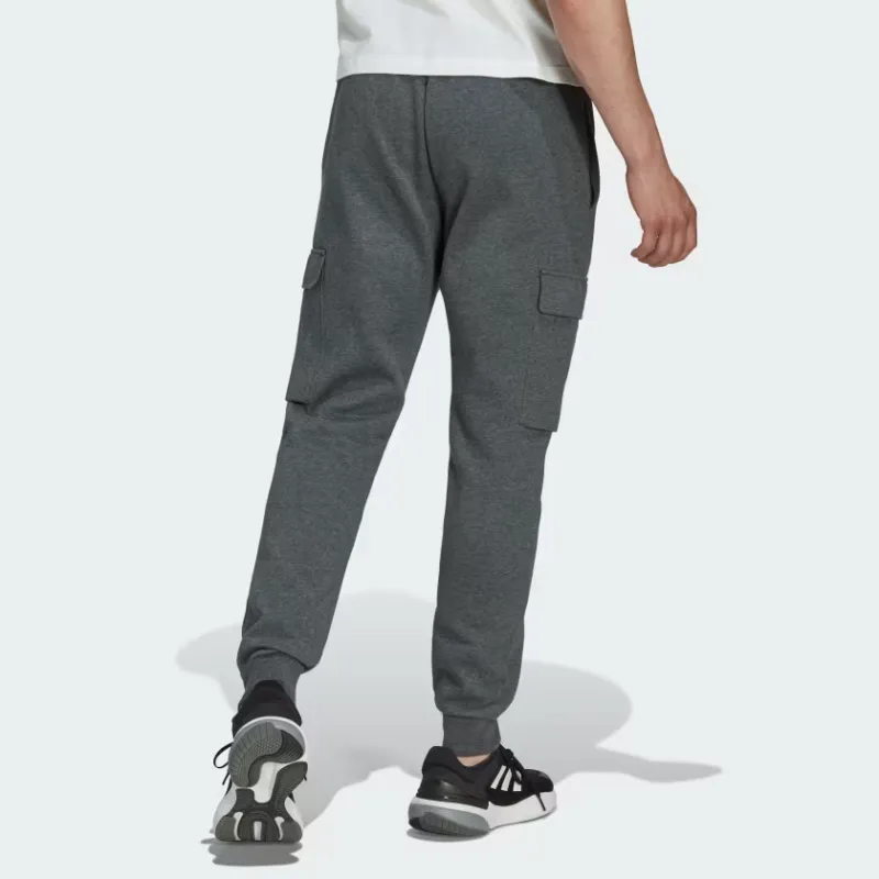 Adidas Essentials Fleece Regular Tapered Cargo Pants-2