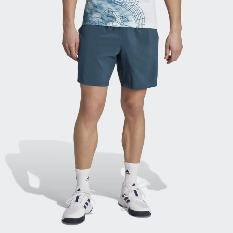 Adidas Club Tennis Stretch Woven Shorts Casual Shorts Men's Night Blue-1