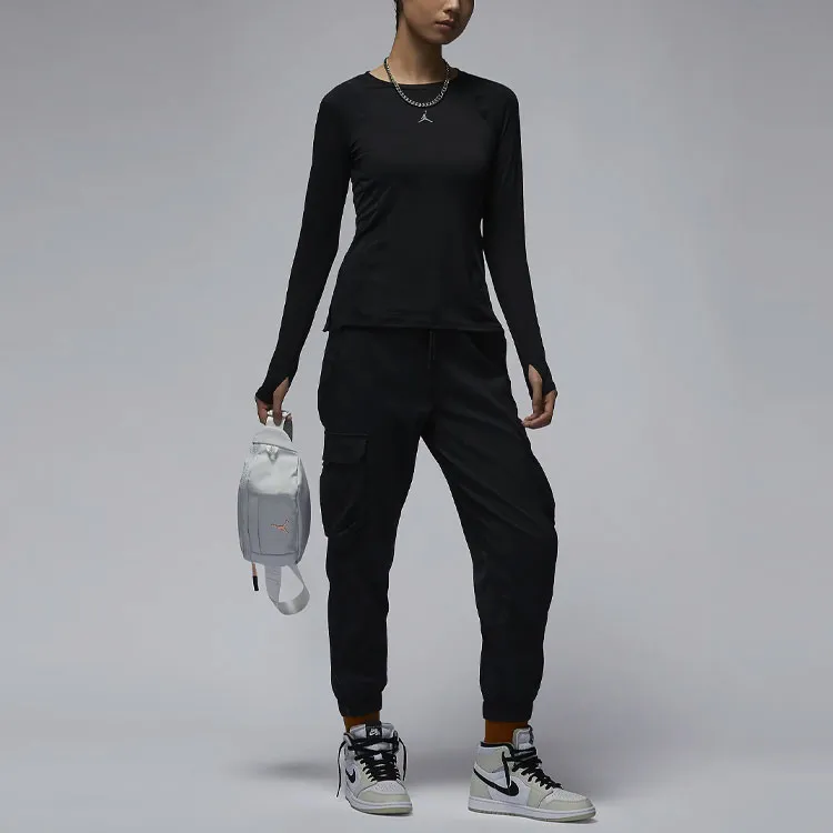Jordan T Shirts Women's Black-2