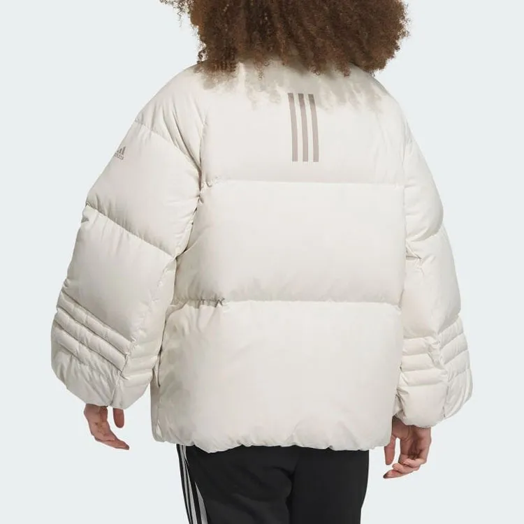Adidas Down Jackets Women's Beige-2