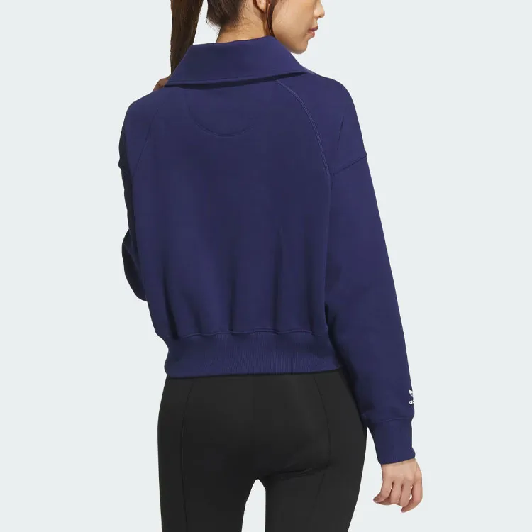 Adidas Originals Sweatshirts Women's Dark Blue-2