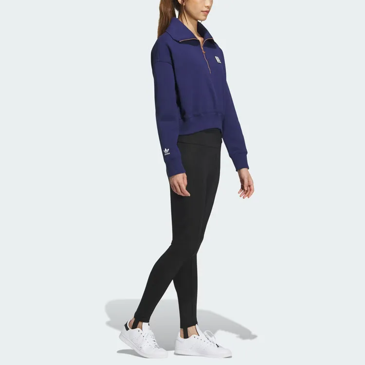 Adidas Originals Sweatshirts Women's Dark Blue-3