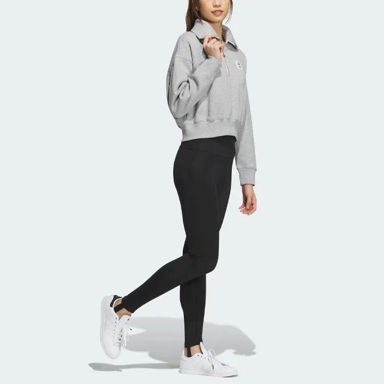 Adidas Originals Sweatshirt Women's Medium Hemp Gray-3