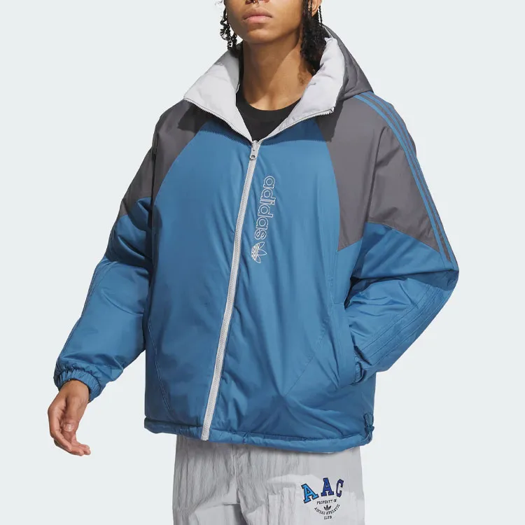 Adidas Originals Down Jacket Men's Phantom Blue/White-2