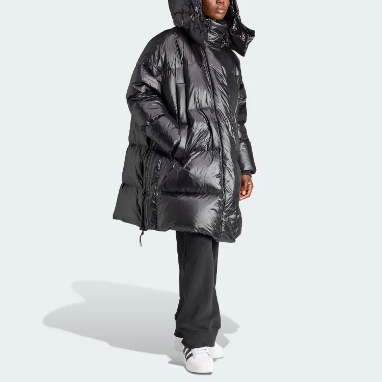 Adidas Originals Stripe-detail Puffer Coat-3